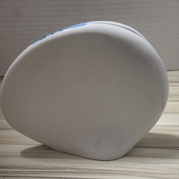 Vintage 1985 CAT FLORAL VASE PORTUGAL Minou-ettes by C. Pradalie FINE PORCELAIN - Picture 5 of 6